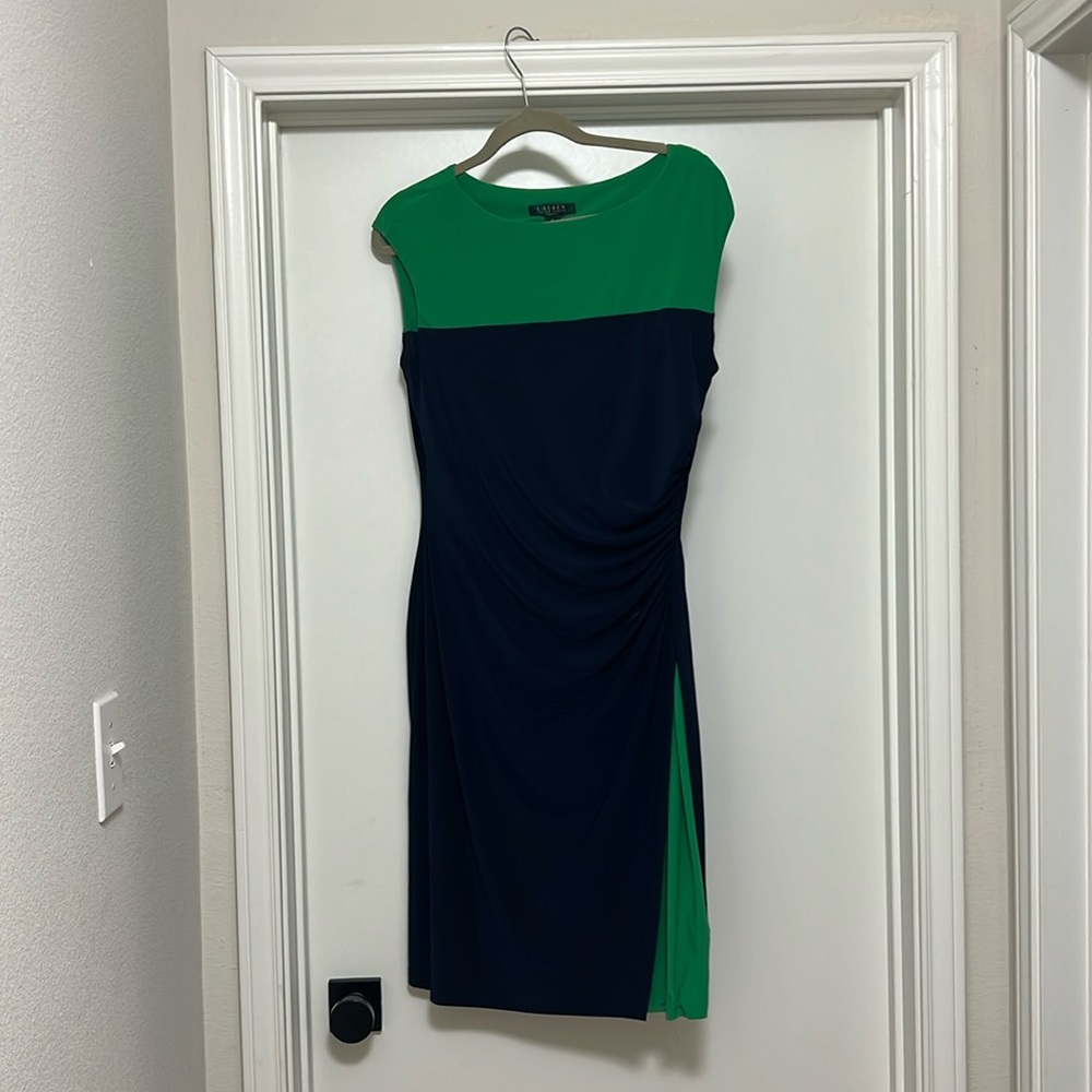 Ralph Lauren Color Block Dress